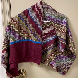 Colorful pashmina from Spain